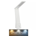 Dimbare LED Tafel Lamp USB LED/4W/5V 3000K/4000K/5000K wit/goud