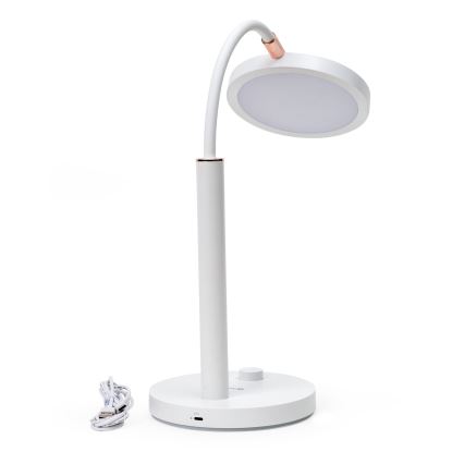 Dimbare LED tafellamp AURA LED/10W/230V 3700/4200K CRI 97 wit