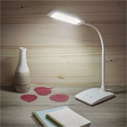 Dimbare LED-tafellamp EDDY LED/6W/230V 3000/4500/6800K wit