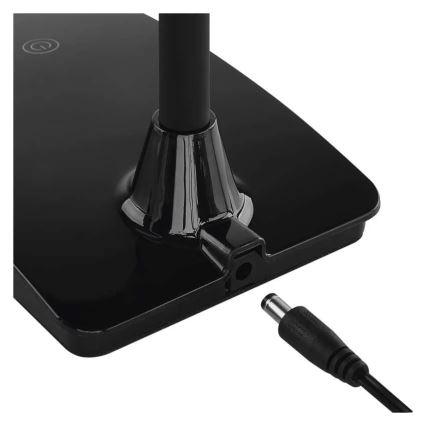 Dimbare LED-tafellamp EDDY LED/6W/230V 3000/4500/6800K zwart