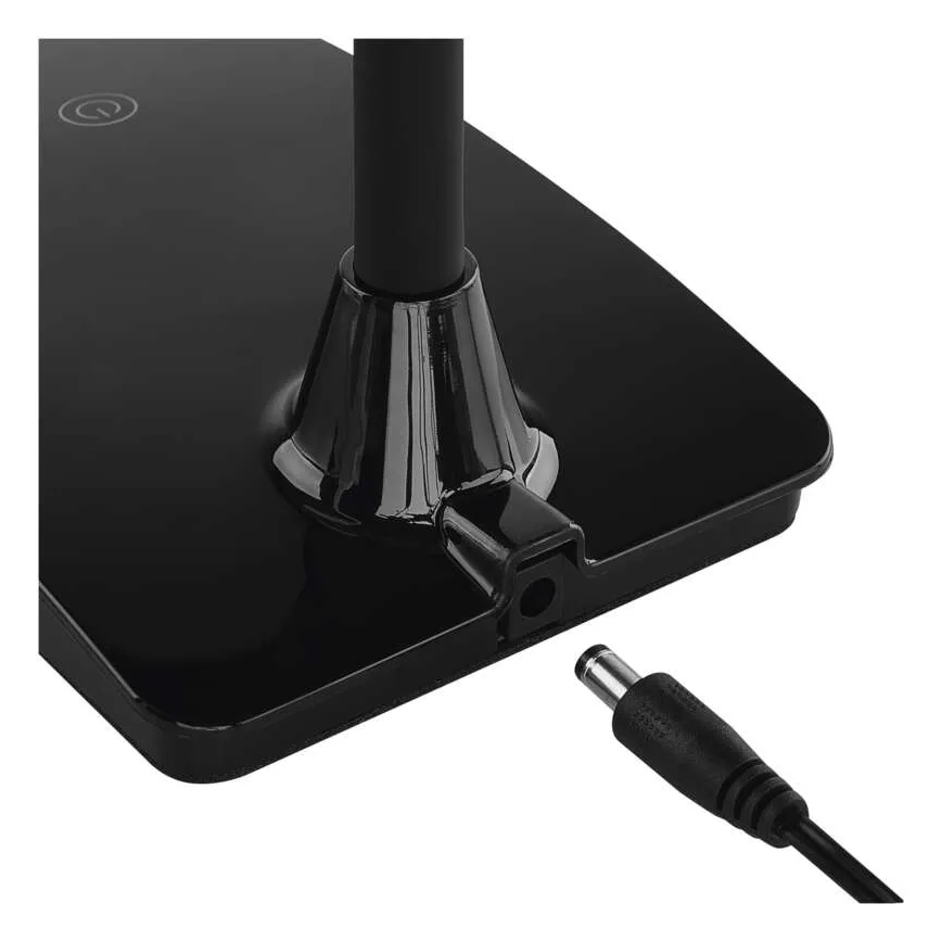 Dimbare LED-tafellamp EDDY LED/6W/230V 3000/4500/6800K zwart