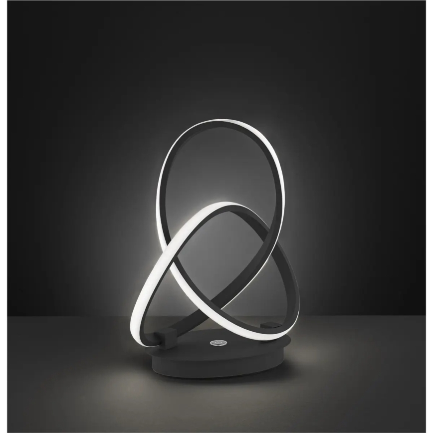 Dimbare LED-tafellamp INDIGO LED/19W/230V 3000K zwart