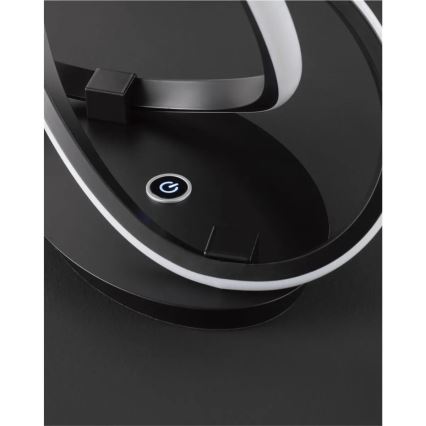 Dimbare LED-tafellamp INDIGO LED/19W/230V 3000K zwart