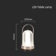 LED Dimbare oplaadbare touch tafellamp LED/1W/5V 3000-6000K 1800 mAh goud