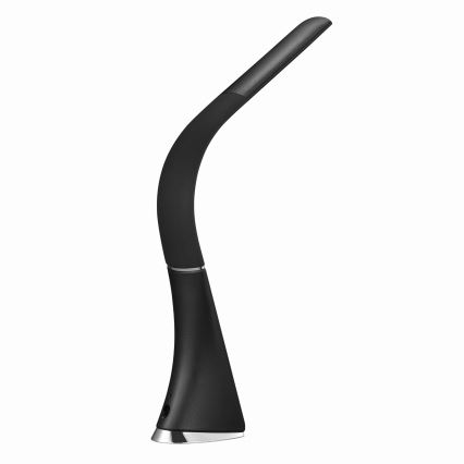 Dimbare LED-tafellamp met aanraakbediening en display LED/10W/5V, zwart