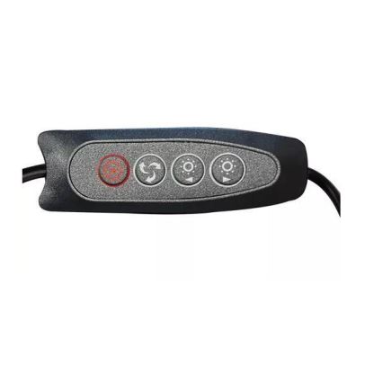 Dimbare LED tafellamp met een vergrootglas ​ LED/6W/5V 3000K/4000K/6000K zwart
