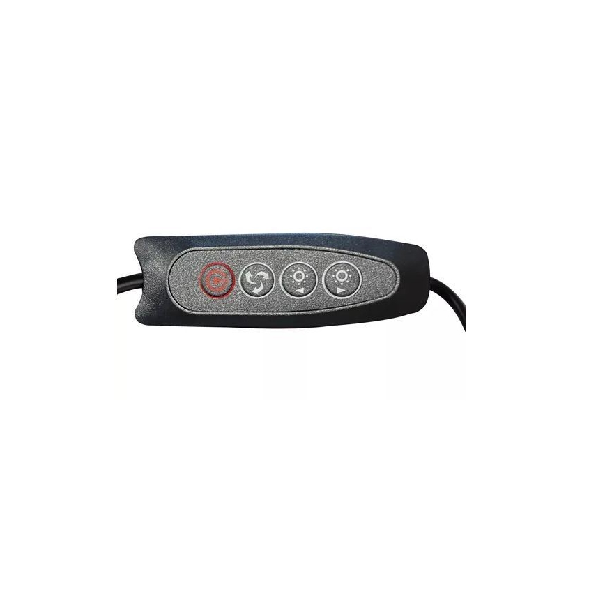 Dimbare LED tafellamp met een vergrootglas ​ LED/6W/5V 3000K/4000K/6000K zwart