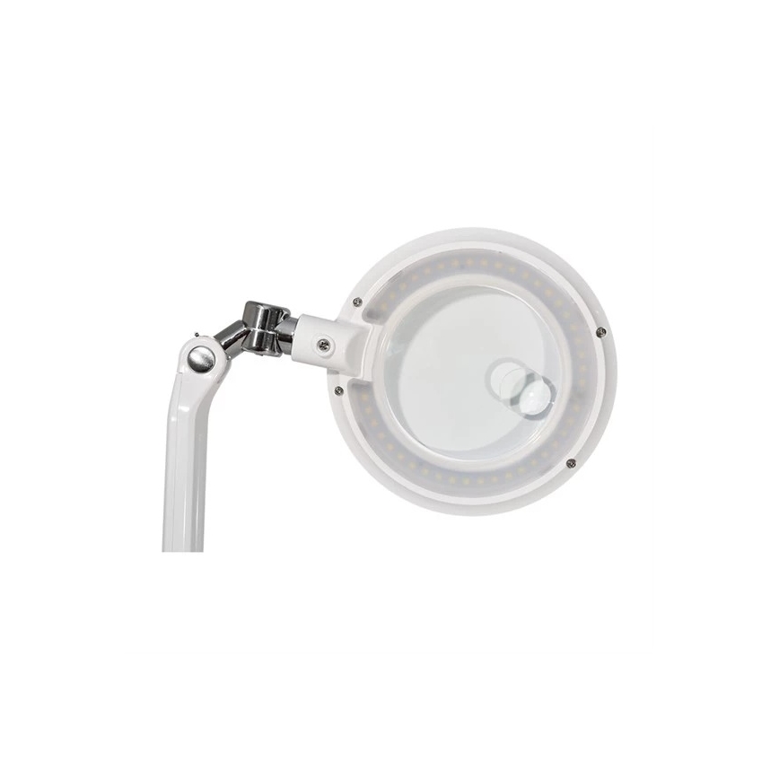 Dimbare LED-tafellamp met loep LED/7W/230V 6500K wit