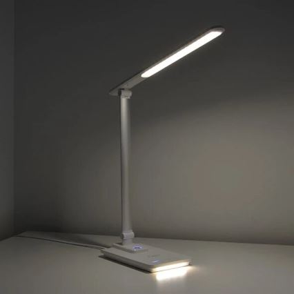 Dimbare LED tafellamp met USB LED/9W/230V 3000K/4000K/5500K wit