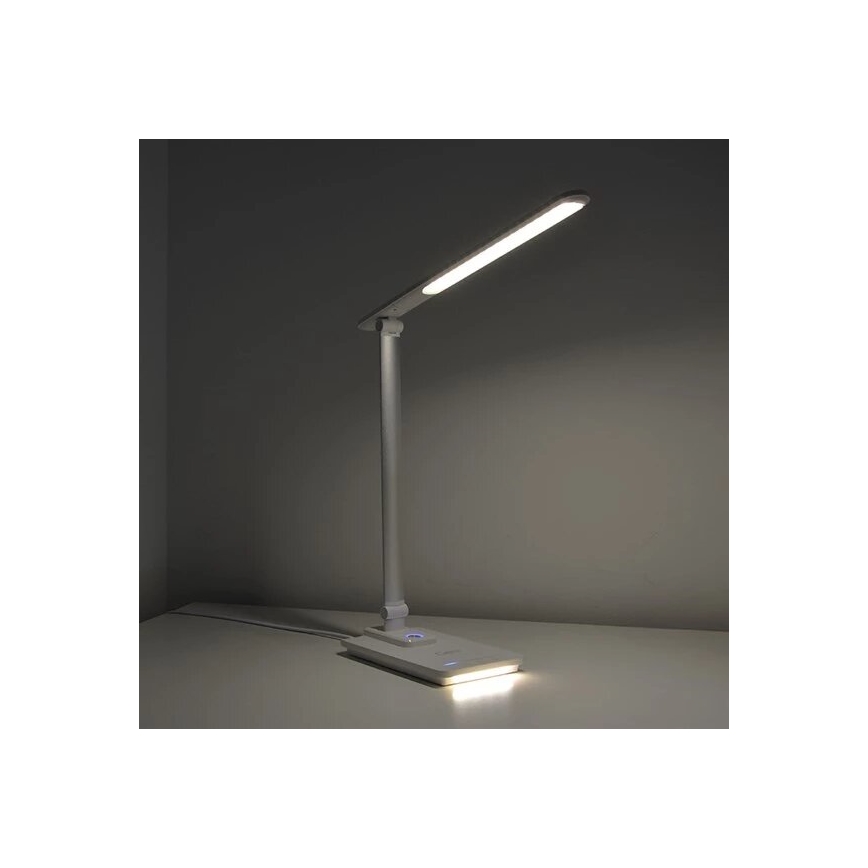 Dimbare LED tafellamp met USB LED/9W/230V 3000K/4000K/5500K wit