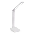 Dimbare LED-tafellamp REMUS met aanraakbediening en USB-poort, 5W/230V, wit