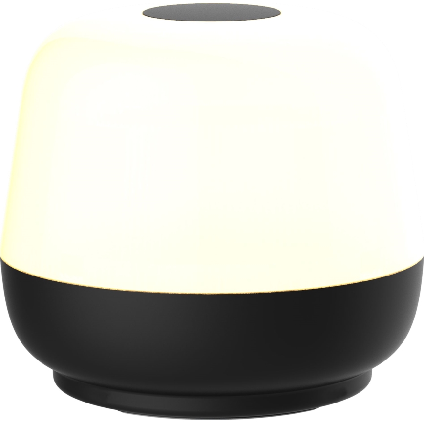LED Dimbaar aanraken buitenshuis tafellamp SAMBA LED/1,2W/5V USB 1200 mAh IP44 zwart