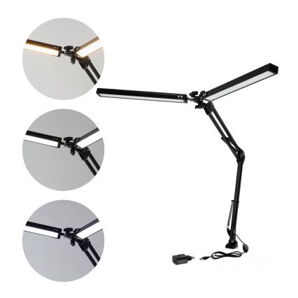 Dimbare LED tafellamp TENUIX DUO 2xLED/14W/230V 3000-6000K