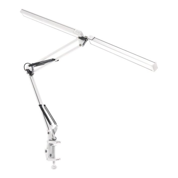 Dimbare LED tafellamp TENUIX DUO 2xLED/14W/230V 3000-6000K wit
