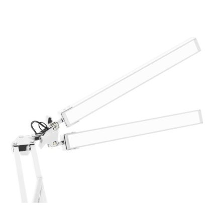 Dimbare LED tafellamp TENUIX DUO 2xLED/14W/230V 3000-6000K wit