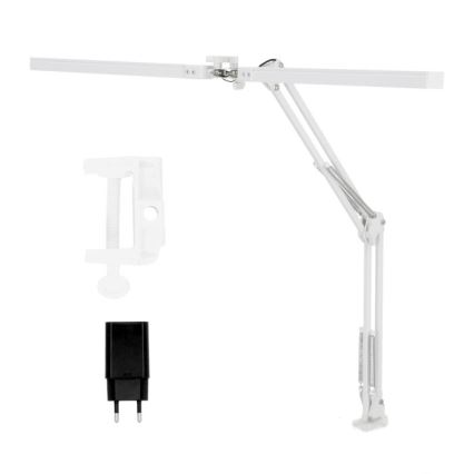 Dimbare LED tafellamp TENUIX DUO 2xLED/14W/230V 3000-6000K wit