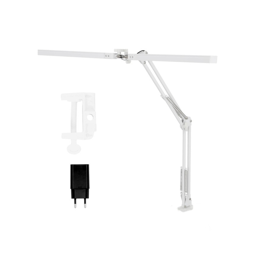 Dimbare LED tafellamp TENUIX DUO 2xLED/14W/230V 3000-6000K wit