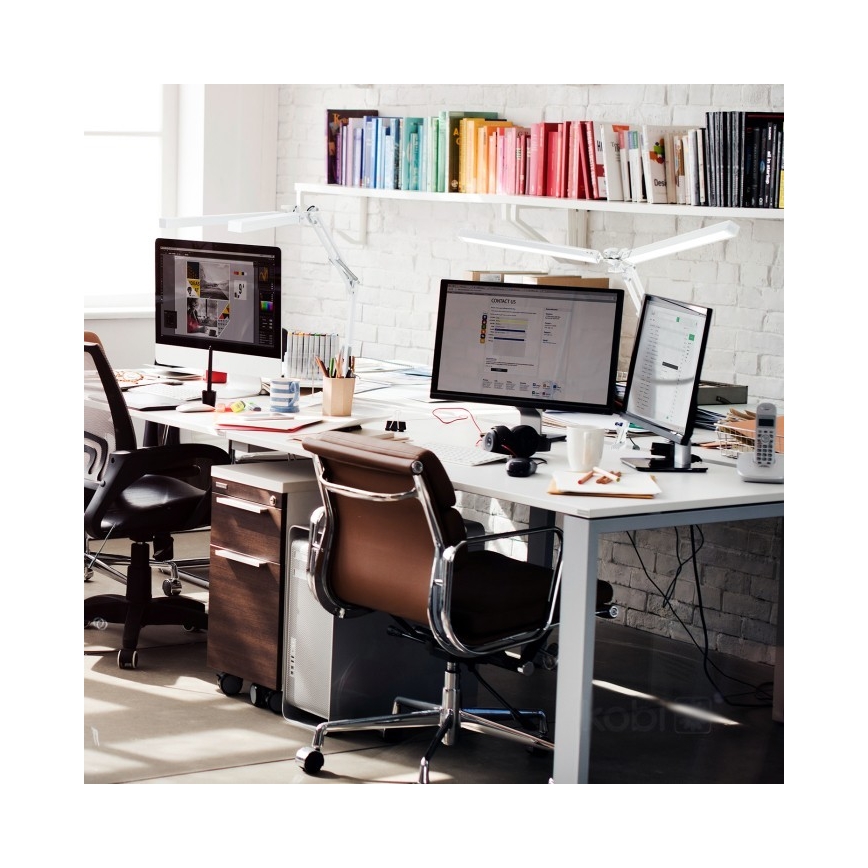 Dimbare LED-tafellamp TENUIX DUO LED/15W/230V 3000-6000K wit