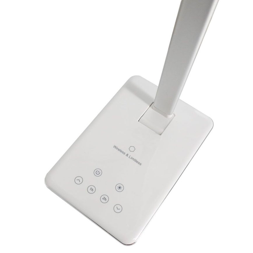 LED Dimbare Touch Tafellamp met Draadloos Opladen JOY LED/6W/230V + USB Wit