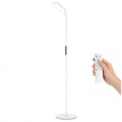 Dimbare LED-vloerlamp TEILO LED/10W/230V 3000/4000/6500K wit + afstandsbediening