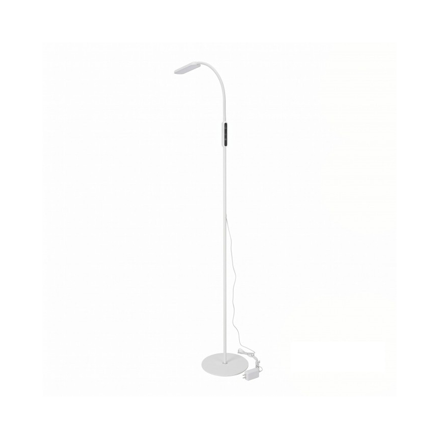 Dimbare LED-vloerlamp TEILO LED/10W/230V 3000/4000/6500K wit + afstandsbediening