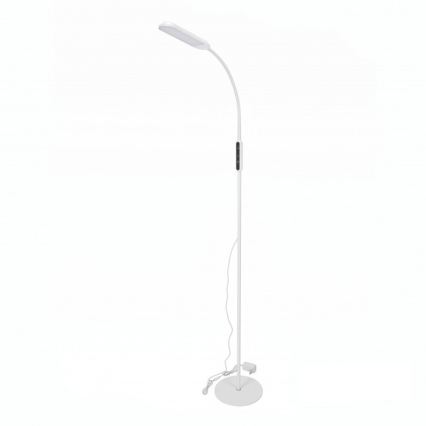 Dimbare LED-vloerlamp TEILO LED/10W/230V 3000/4000/6500K wit + afstandsbediening