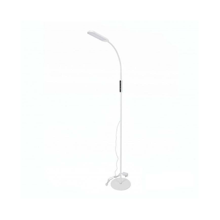 Dimbare LED-vloerlamp TEILO LED/10W/230V 3000/4000/6500K wit + afstandsbediening