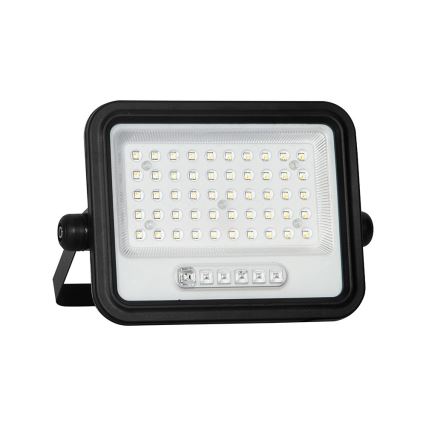 LED dimbare zonne-schijnwerper LED/100W/3,2V 2000-8000K IP65 5000 mAh zwart + afstandsbediening
