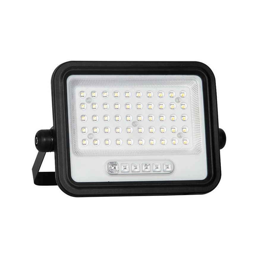 LED dimbare zonne-schijnwerper LED/100W/3,2V 2000-8000K IP65 5000 mAh zwart + afstandsbediening