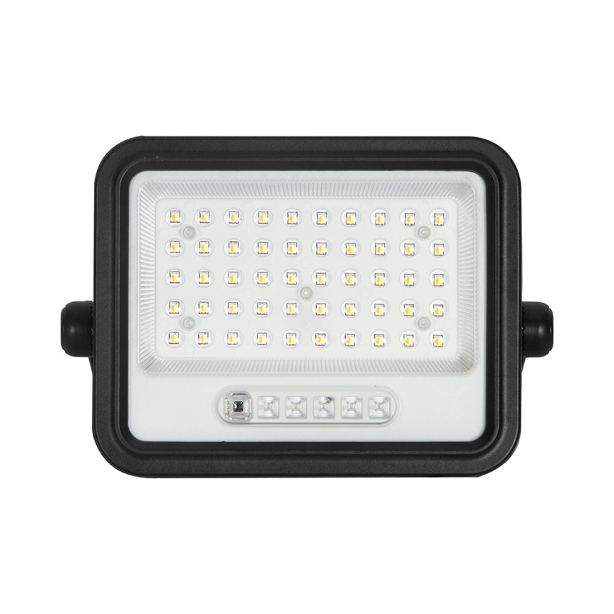 LED dimbare zonne-schijnwerper LED/100W/3,2V 2000-8000K IP65 5000 mAh zwart + afstandsbediening