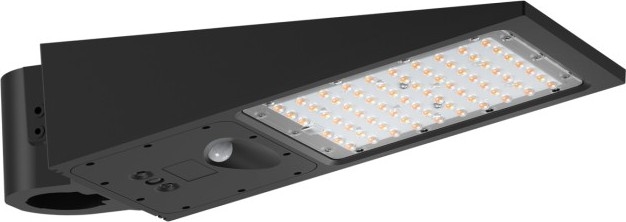 Dimbare LED zonne-straatlamp met sensor STREET LED/30W/9,6V 3000/4000K 6000 mAh IP65 + afstandsbediening