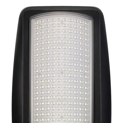 LED dimbare zonne-straatlamp met sensor VENICE LED/200W/3,2V 12000 mAh IP65 zwart + afstandsbediening