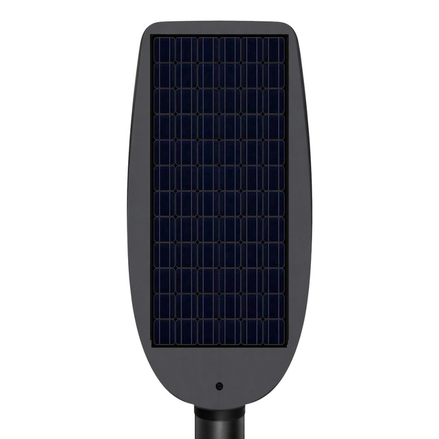 LED dimbare zonne-straatlamp met sensor VENICE LED/200W/3,2V 12000 mAh IP65 zwart + afstandsbediening