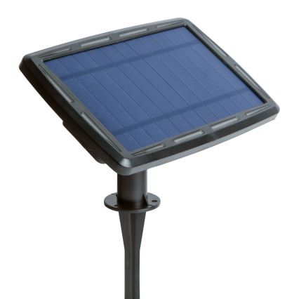 Dimbaar LED-zonnesnoer 25xLED/1,5W/3,7/5V 2700-10000K 2200 mAh 15 m IP65 zwart + afstandsbediening