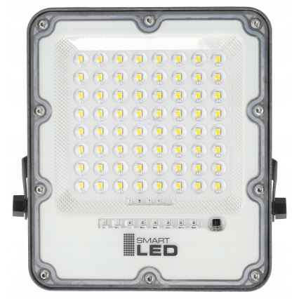 Dimbare LED-zonneschijnwerper LED/50W/3,2V 5000K 6000 mAh IP65 zwart + afstandsbediening