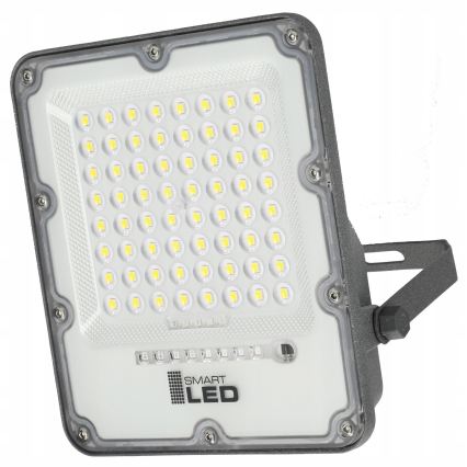 Dimbare LED-zonneschijnwerper LED/50W/3,2V 5000K 6000 mAh IP65 zwart + afstandsbediening
