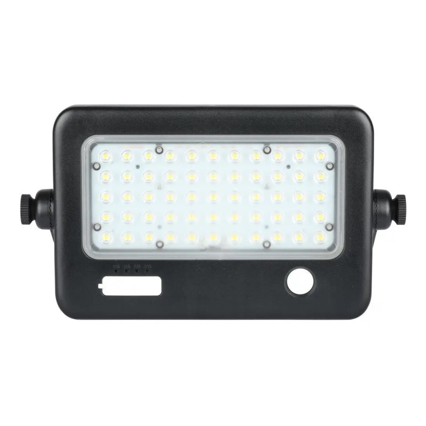 Dimbare LED-zonneschijnwerper met sensor LED/10W/3,7V 4000K IP65 7200 mAh + USB-poort