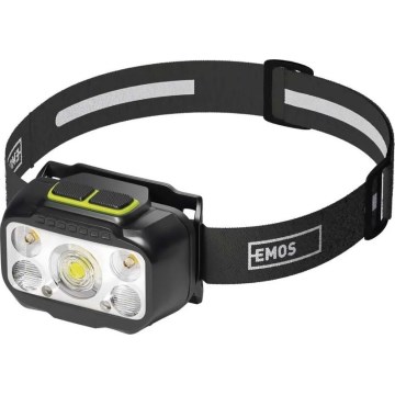 Dimbare oplaadbare hoofdlamp LED/3xAAA/1000 mAh 3,7V