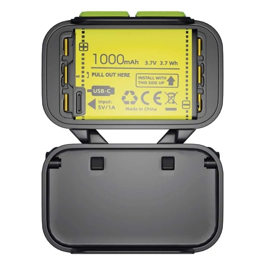 Dimbare oplaadbare hoofdlamp LED/3xAAA/1000 mAh 3,7V