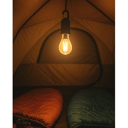 Dimbare oplaadbare LED-buitenhanglamp LED/3W/5V 400 mAh IP44