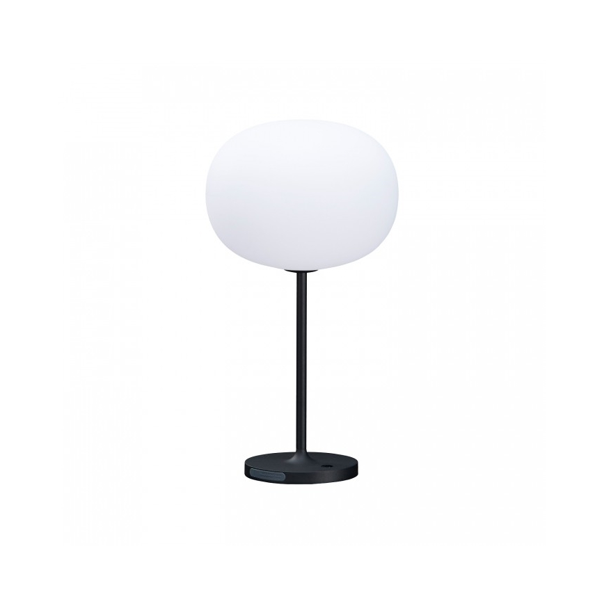 LED dimbare oplaadbare buitentafellamp VENEZIA LED/2W/5V 2700K IP54 4000 mAh zwart