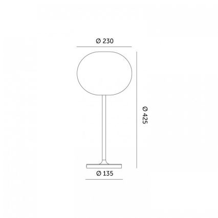 LED dimbare oplaadbare buitentafellamp VENEZIA LED/2W/5V 2700K IP54 4000 mAh zwart