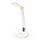 Dimbare oplaadbare LED-bureaulamp met aanraakbediening en display LED/7,5W/1200 mAh 3000/4000/5700K CRI 90 wit