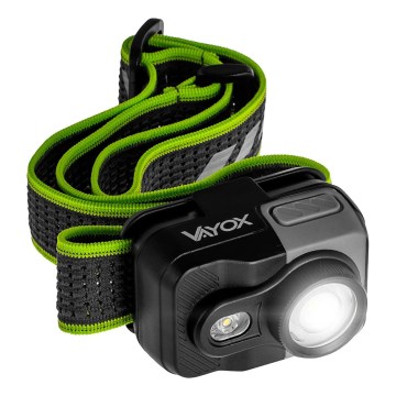 Dimbare oplaadbare LED-hoofdlamp LED/10W/5V/3xAAA IP66 800 lm 1000 mAh