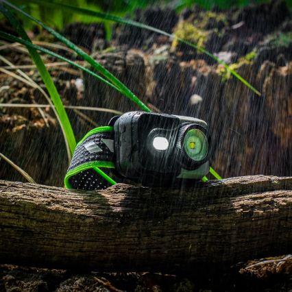 Dimbare oplaadbare LED-hoofdlamp LED/10W/5V/3xAAA IP66 800 lm 1000 mAh