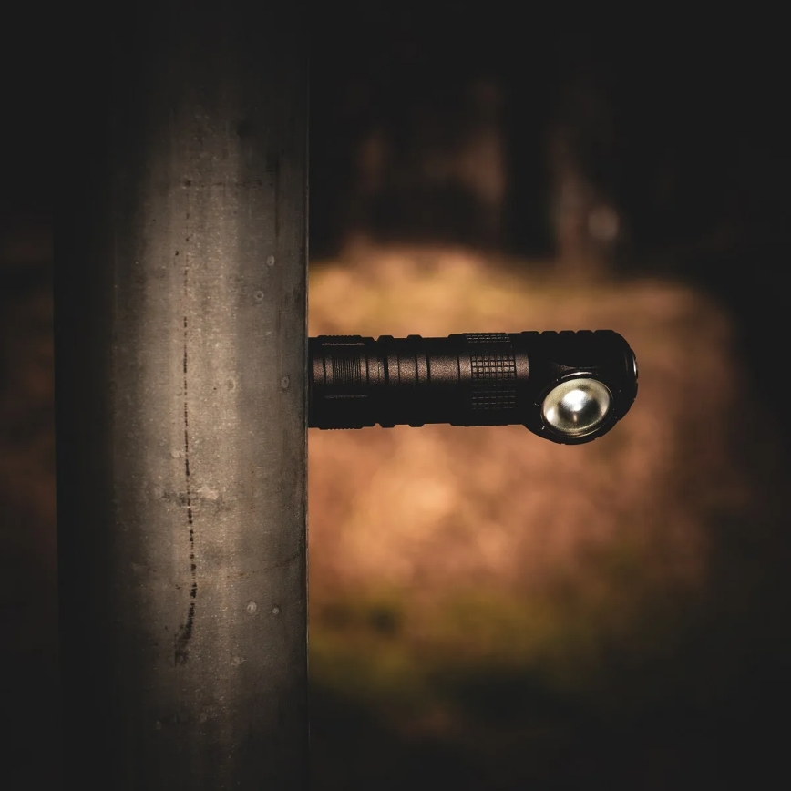 Dimbare oplaadbare hoofdlamp met rood licht 3-in-1 LED/10W/5V IP66 500 lm 800 mAh