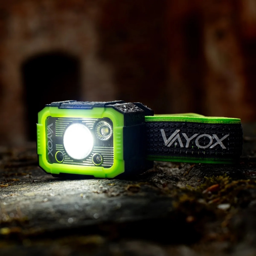 LED-dimbare oplaadbare hoofdlamp met sensor LED/10W/5V IP66 750 lm 1500 mAh