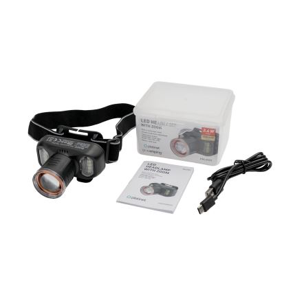 Dimbare oplaadbare LED-hoofdlamp LED/3,4W/5V 1500 mAh