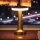 Dimbare oplaadbare LED-tafellamp LONDON LED/2W/5V 2700K/4000K/6500K 400 mAh goudkleurig