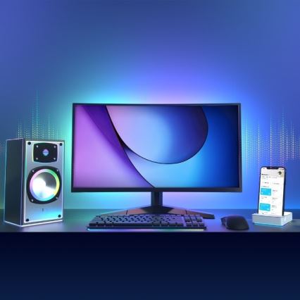 Dimbare RGBW LED strip 5 m LED/20,5W/230V Wi-Fi